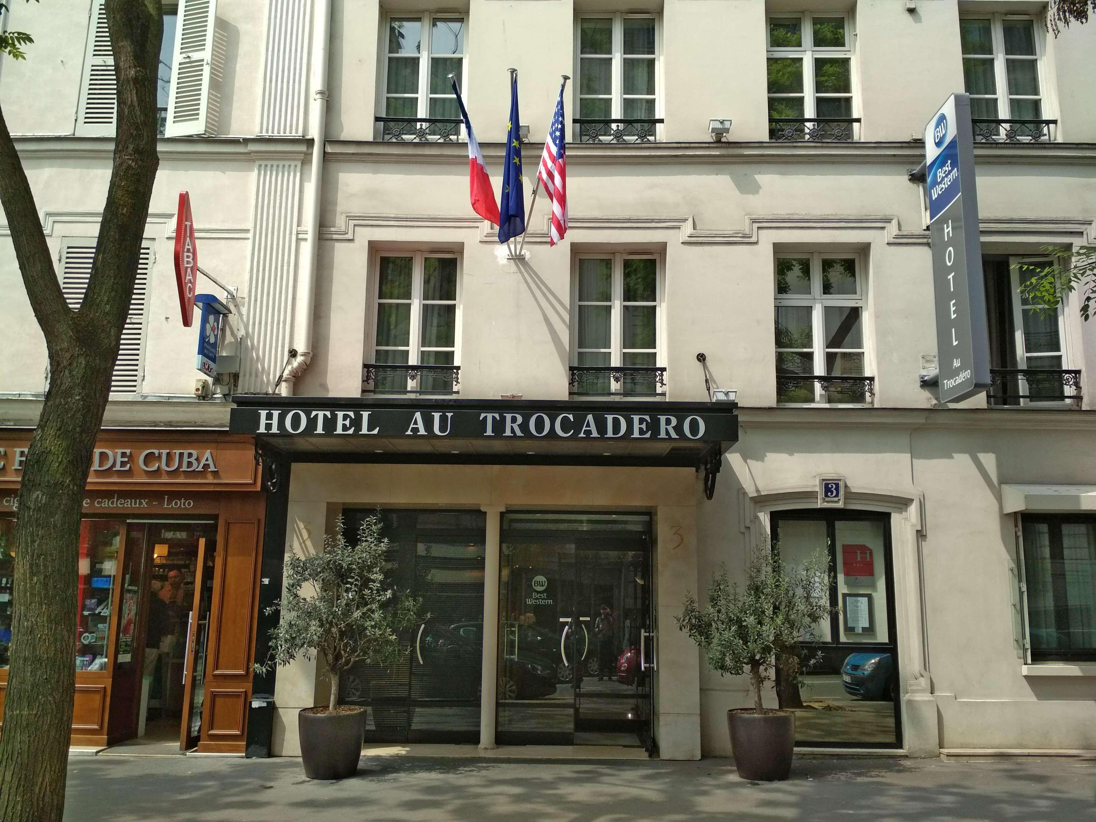 Best Western Au Trocadero Paris Dış mekan fotoğraf